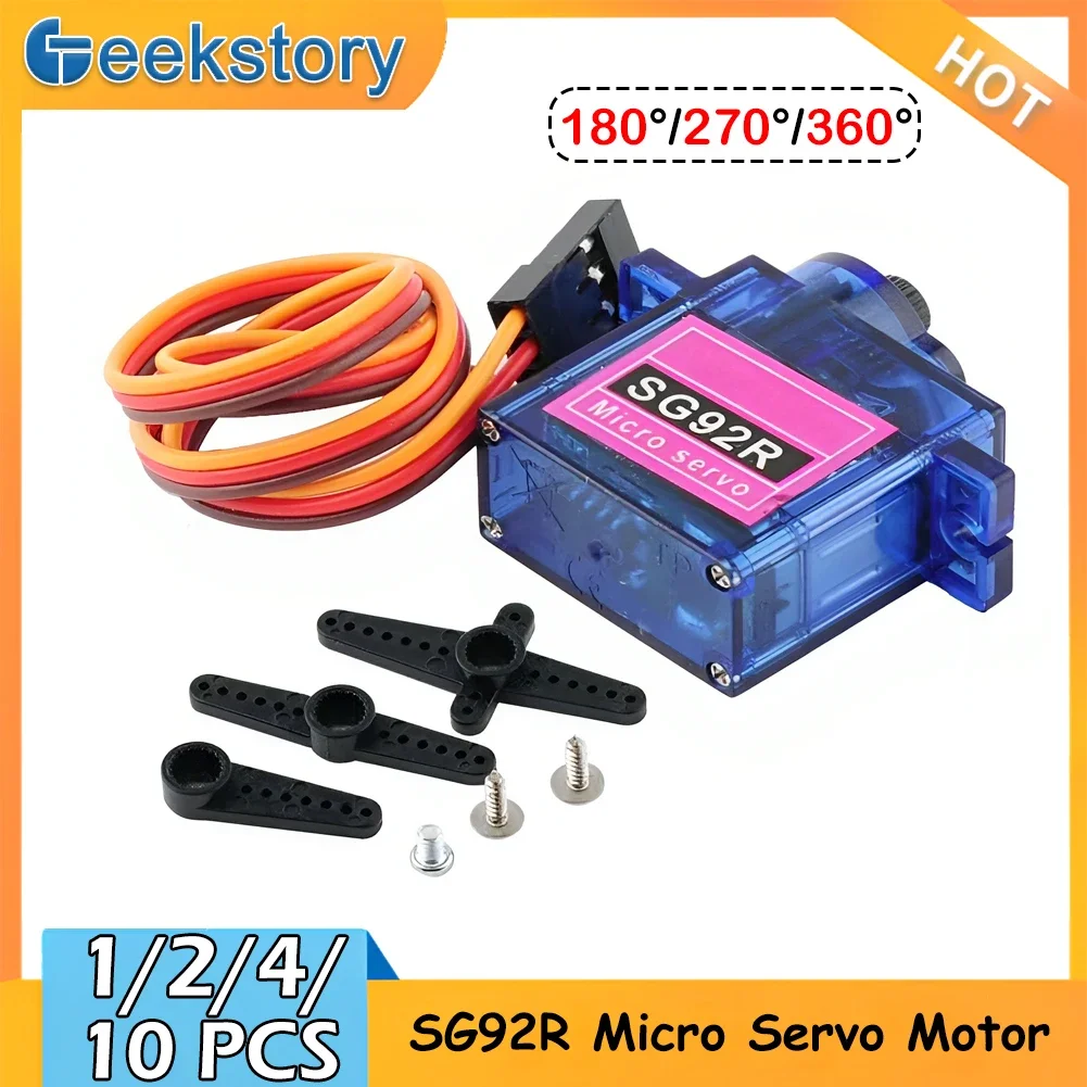 Rc Helicopter Servo - 1/2/4/10 PCS SG92R 9g Micro Analog