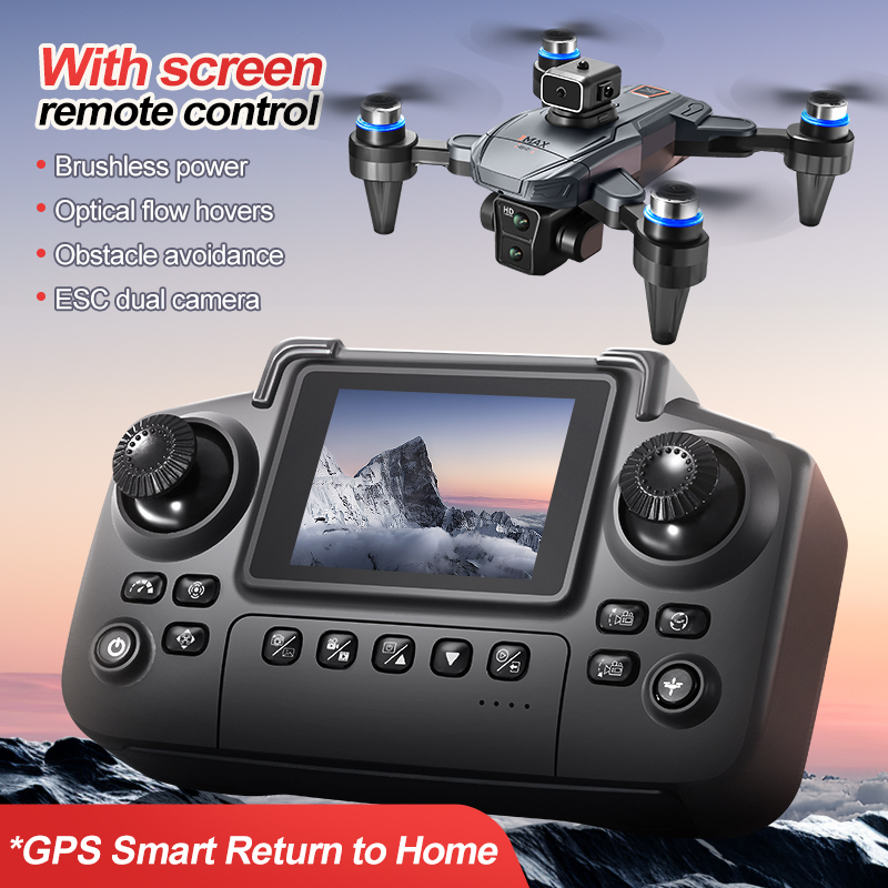 GPS RC Drone With Screen 4K Pr - đánh giá và giá Rc Helicopter Electric