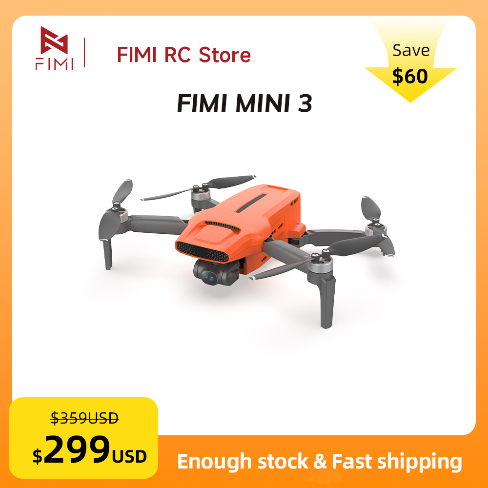 FIMI MINI 3 Camere Drone 4K 60 - đánh giá và giá Rc Helicopter Case