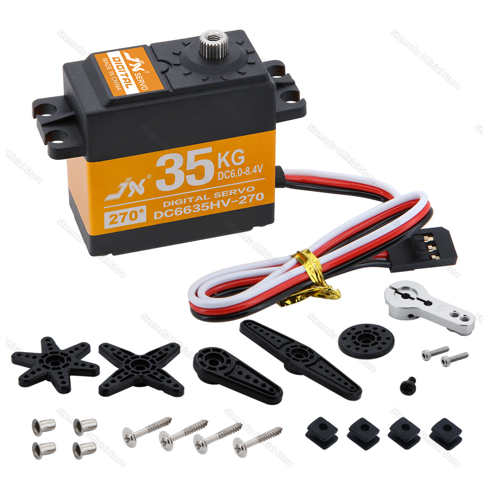 JX Servo DC6635HV 35KG Torque  - đánh giá và giá Rc Helicopter Servo
